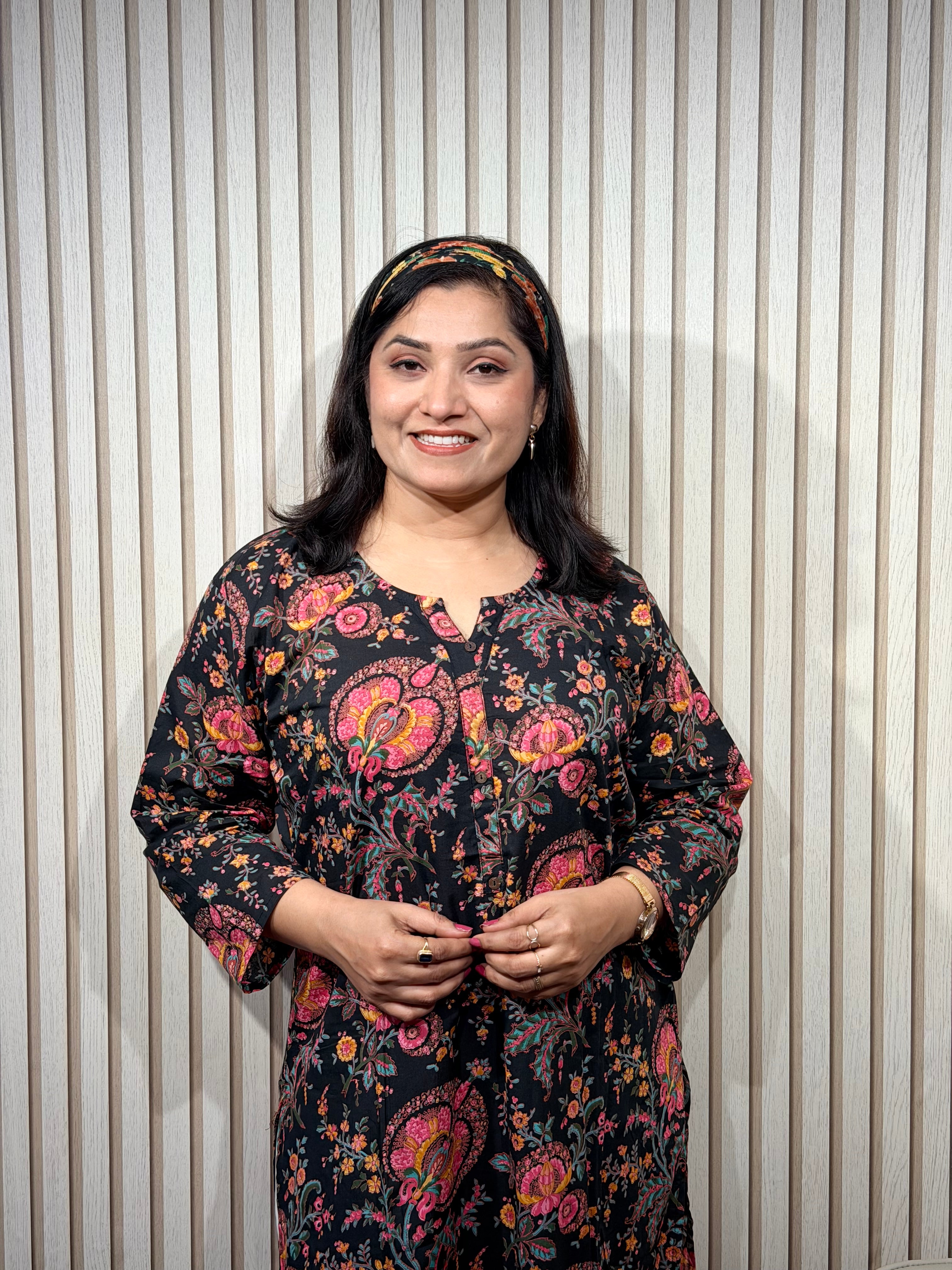 Timeless Black Kurti