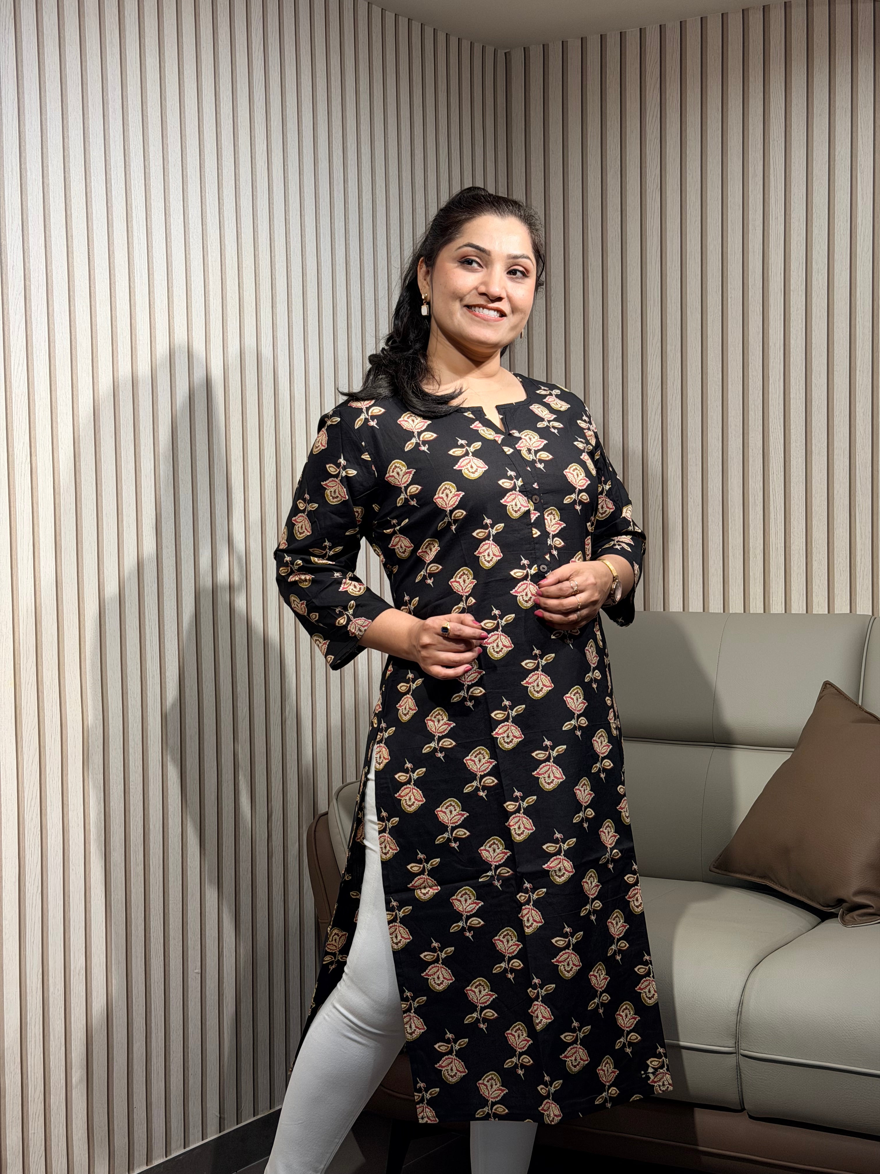 Classic Black Grace Kurti