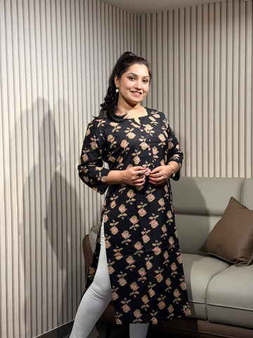 Classic Black Grace Kurti