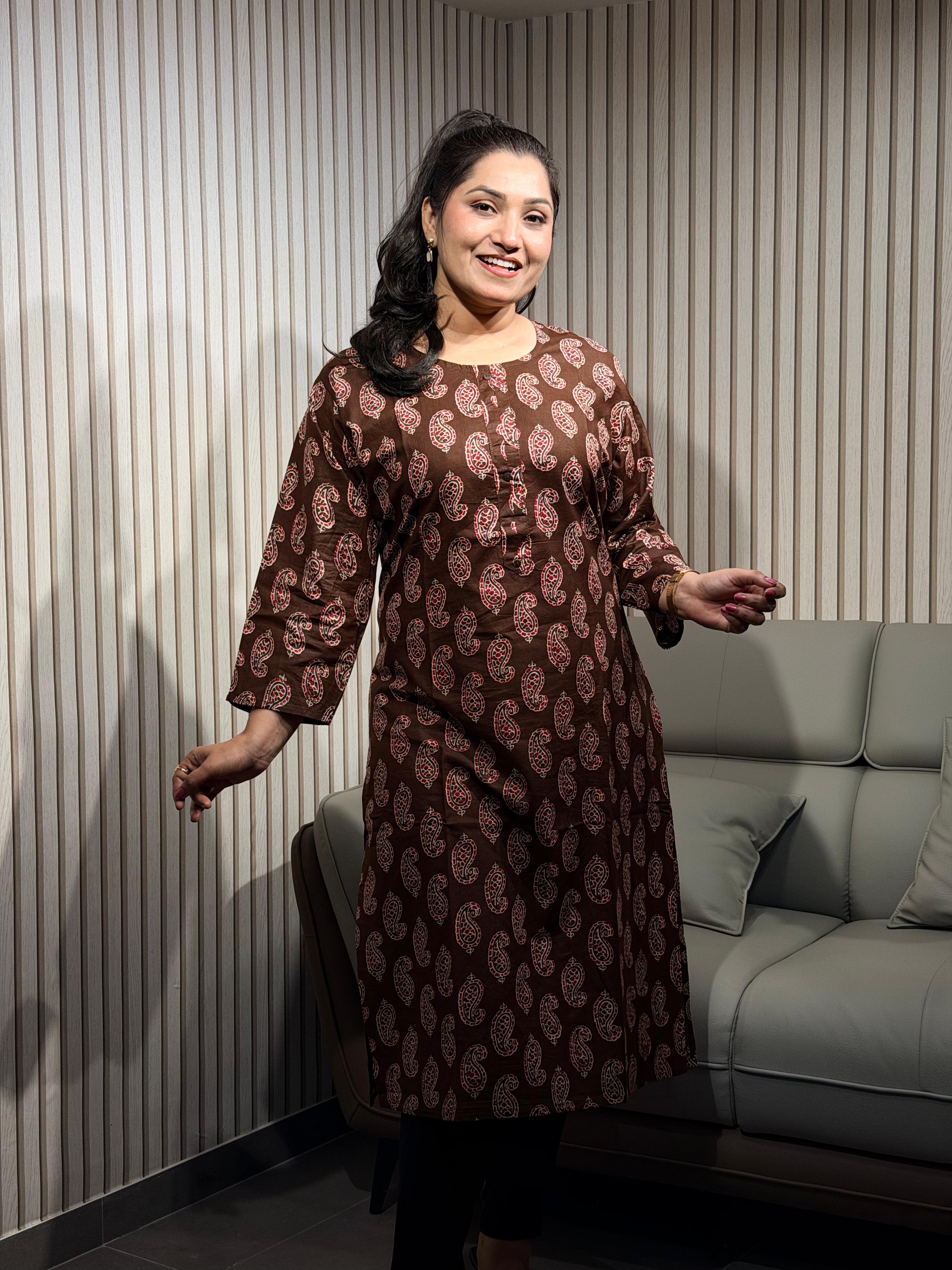 Timeless Tradition Printed Kurti