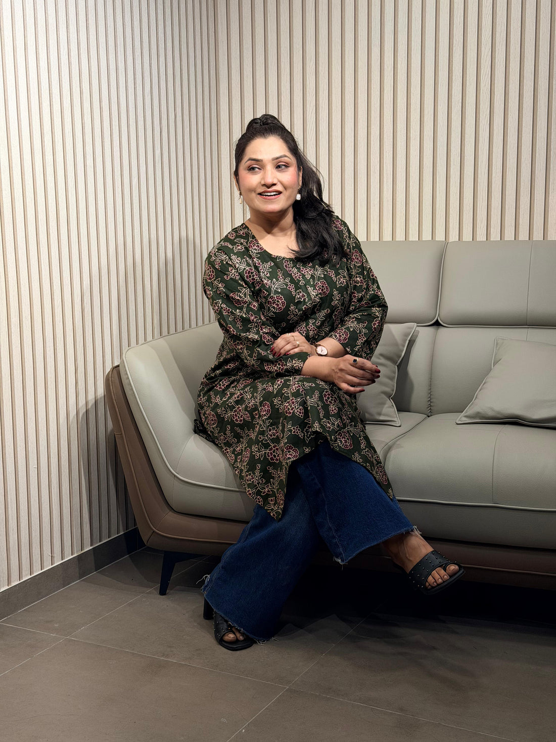 Enchanted Green Floral Set